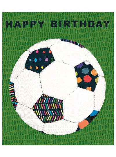 FOOTBALL BIRTHDAY CARD