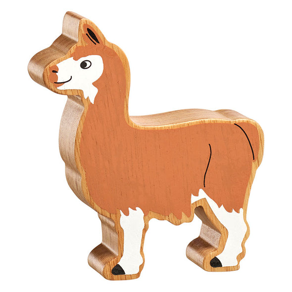 Lanka Kade toys brown and white llama is a wooden toy for children. These toys are the perfect size for on the go, open ended play. Suitable for boys and girls over 10 months, this Lanka llama, is the ideal toy for improving kids motor skills, cognitive skills, and imaginative play for little ones. Olney, Buckinghamshire