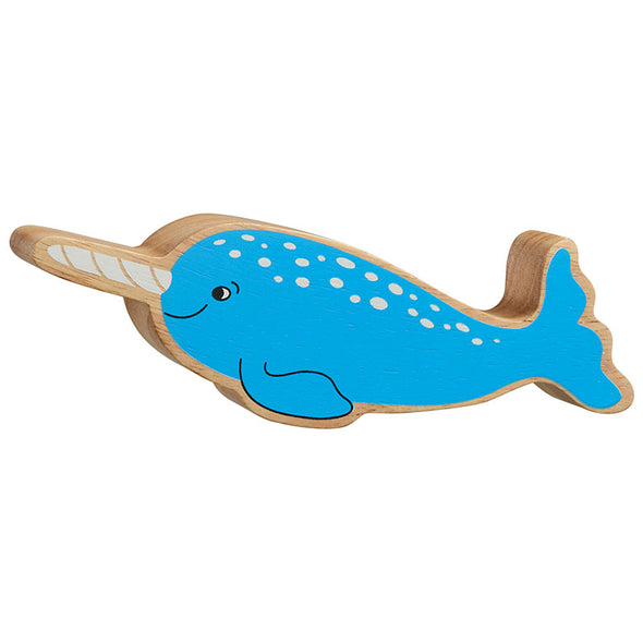 Lanka Kade toys blue narwhal, is a wooden toy for children. These toys are the perfect size for on the go, open ended play. Suitable for boys and girls over 10 months, this Lanka narwhal, is the ideal toy for improving kids motor skills, cognitive skills, and imaginative play for little ones. Olney, Buckinghamshire