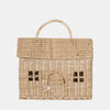 The perfect accessory for your child, this beautiful rattan clutch from Olli Ella is a must have item for imaginative playtime. The handwoven basket is shaped like a cottage, it's the perfect accessory for your child to store their favourite playtime items. Dottie and Bee - Olney, Buckinghamshire