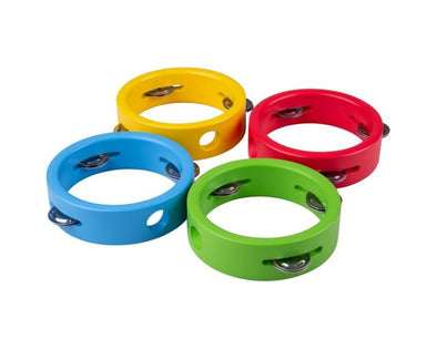 Make some noise! These mini tambourines from Bigjigs are the perfect first musical instrument for any toddler or child. The ideal size for little hands to grip and shake - available in 4 colours, these tambourines make for the best little gift. Suitable from 10 months and up. Dottie and Bee - Olney, Buckinghamshire
